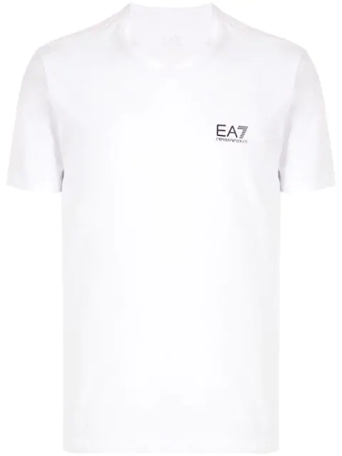 armani white v neck t shirt