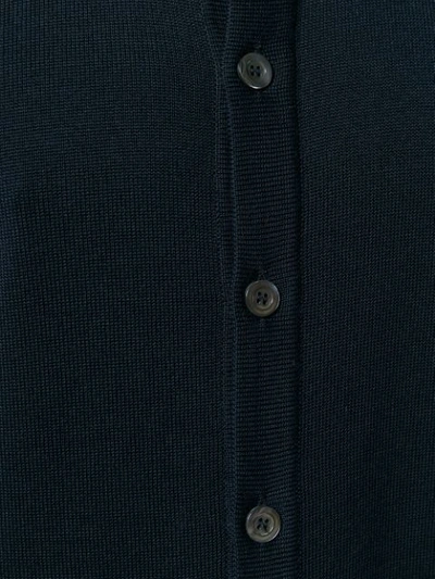 Shop Cenere Gb Buttoned Cardigan - Blue