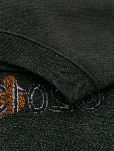 Shop Off-white Printed Logo Sweatshirt In Black