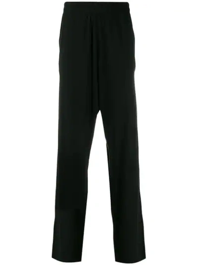 Shop Our Legacy Reduced Straight-leg Trousers In Black