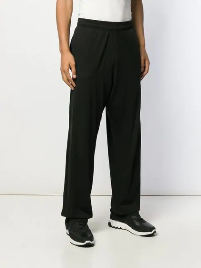 Shop Our Legacy Reduced Straight-leg Trousers In Black