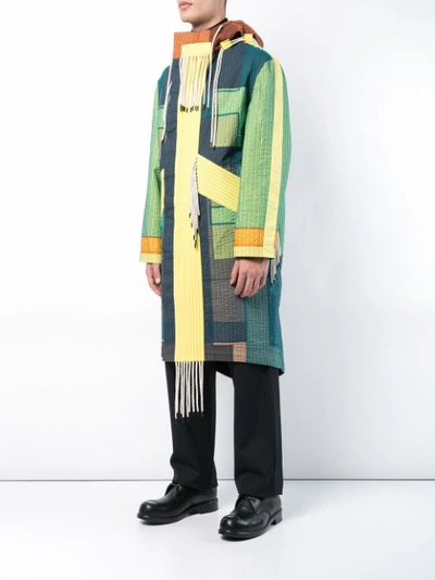 Shop Craig Green Quilted Parka - Yellow