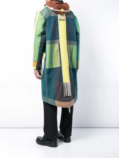 Shop Craig Green Quilted Parka - Yellow