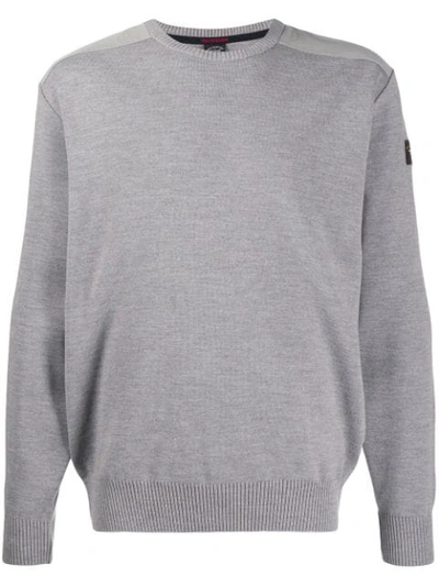 Shop Paul & Shark Crew Neck Sweater In Grey