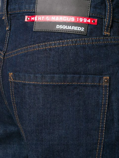 Shop Dsquared2 Straight-leg Jeans In Blue