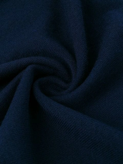 Shop Etro Block Colour Knit Sweater In Blue
