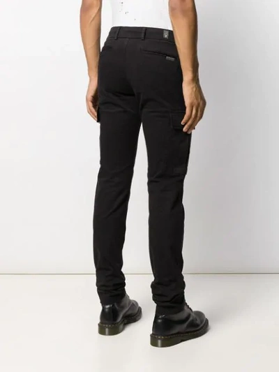 Shop 7 For All Mankind Drawstring Slim-fit Jeans In Black