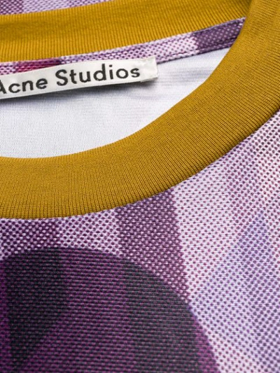 Shop Acne Studios Relaxed Fit T-shirt In Purple