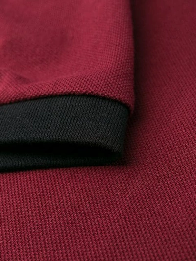 Shop Diesel 't-skatt-b1' Poloshirt In 42m Red 
