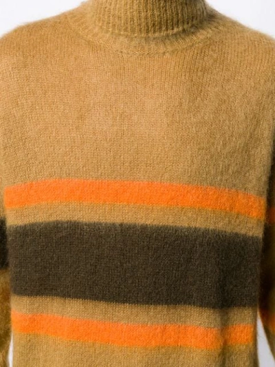 Shop Golden Goose Yoshiro Turtleneck Jumper In Neutrals