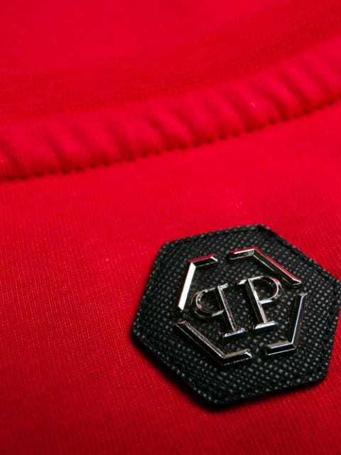 Philipp Plein Skull Print T-shirt In Red | ModeSens