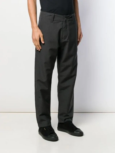 Shop Société Anonyme Straight-leg Trousers In Grey