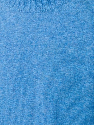Shop Laneus Long Sleeve Jumper In Blue