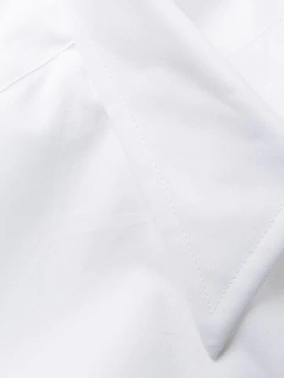 Shop Vivienne Westwood Embroidered Logo Shirt In White
