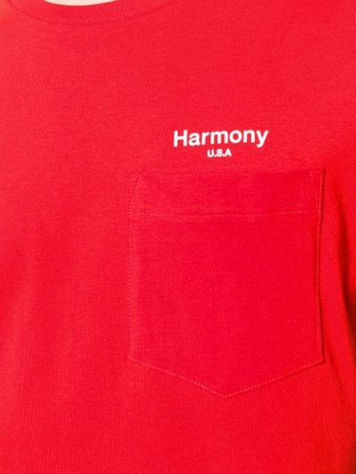 Shop Harmony Paris Teddy T-shirt In Red