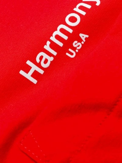 Shop Harmony Paris Teddy T-shirt In Red