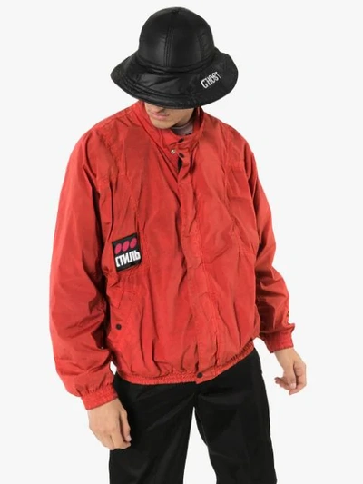 Shop Heron Preston Стиль Windbreaker In Red