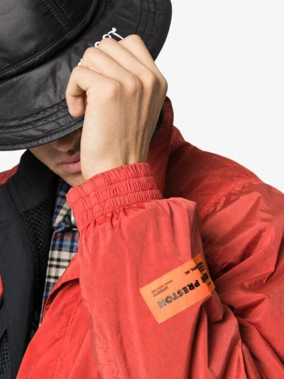 Shop Heron Preston Стиль Windbreaker In Red