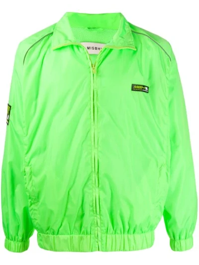 Shop Misbhv Europa Track Jacket In Green