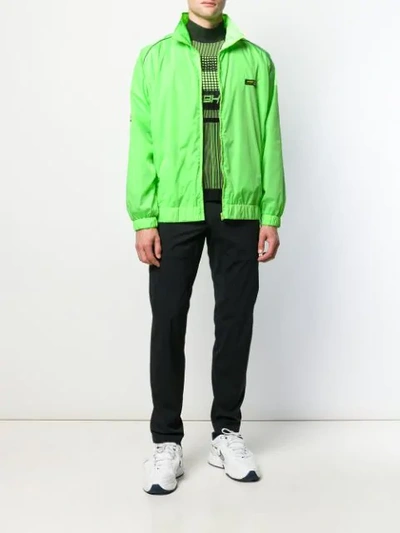 Shop Misbhv Europa Track Jacket In Green