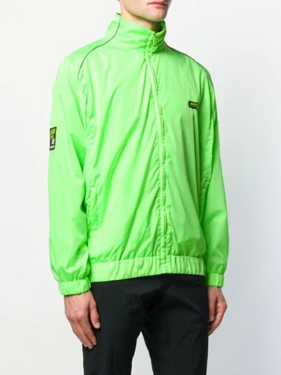 Shop Misbhv Europa Track Jacket In Green