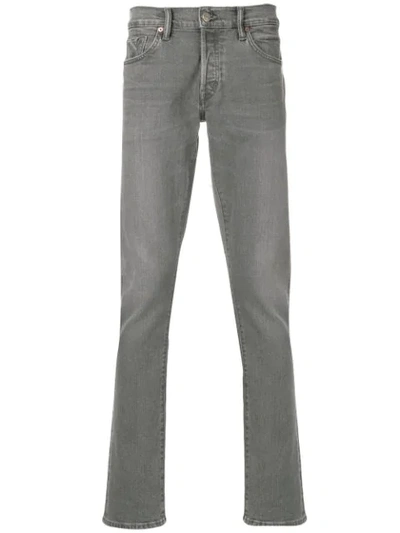 Shop Tom Ford Slim Fit Jeans In Grey