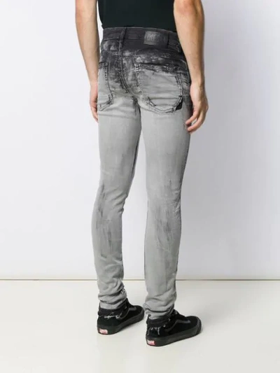 Shop Diesel D-reeft Jeans In Grey