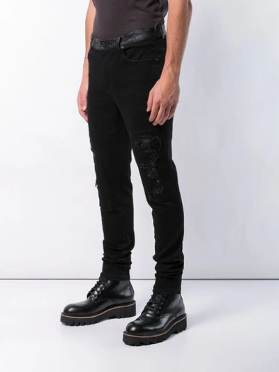 Shop Rh45 Slim Fit Jeans - Black