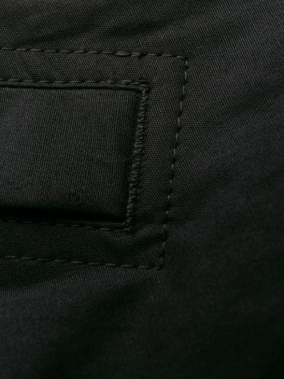 Shop Rick Owens Jumbo Parka Coat In Black