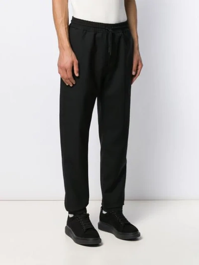 Shop Givenchy Drawstring Trackpants In Black