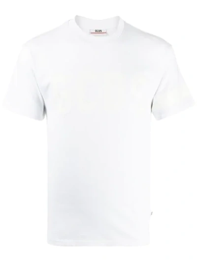 Shop Gcds Logo Print T-shirt In White