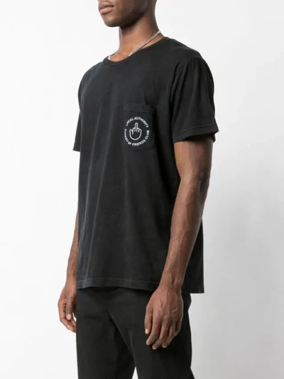 Shop Local Authority Relaxed Fit Print T-shirt In Black