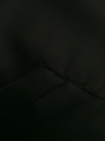 Shop Prada Technical Logo Sweatshirt In Black