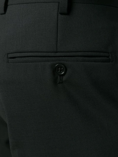 Shop Emporio Armani Single-breasted Suit In Black