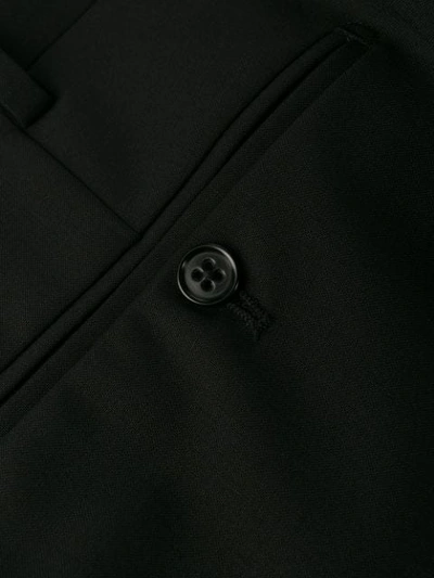 Shop Emporio Armani Single-breasted Suit In Black