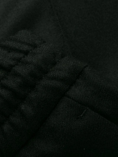 Shop Ermenegildo Zegna Drawstring Track Pants In Black