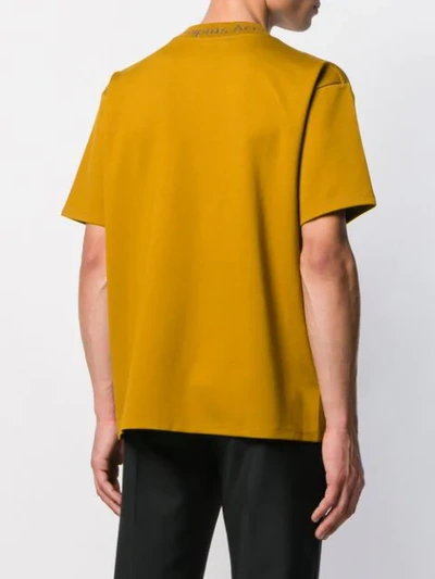 Shop Acne Studios Navid T-shirt In Yellow
