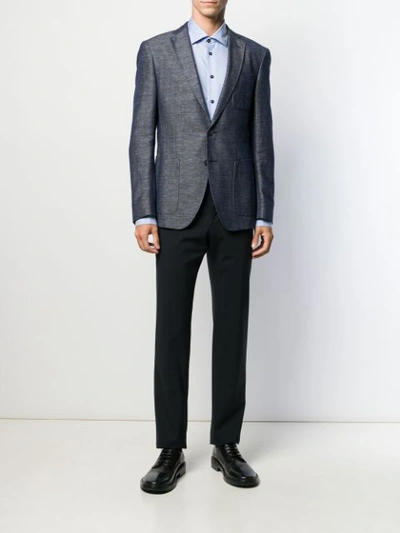 Etro Spread Collar Shirt In 200 Celeste