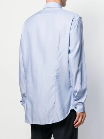 Shop Etro Spread Collar Shirt In 200 Celeste