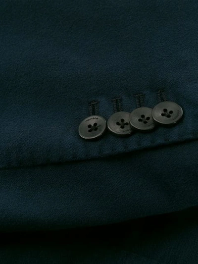 Shop Boglioli Single-breasted Buttoned Jacket In Blue