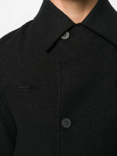 Shop Transit Buttoned Jacket In Black