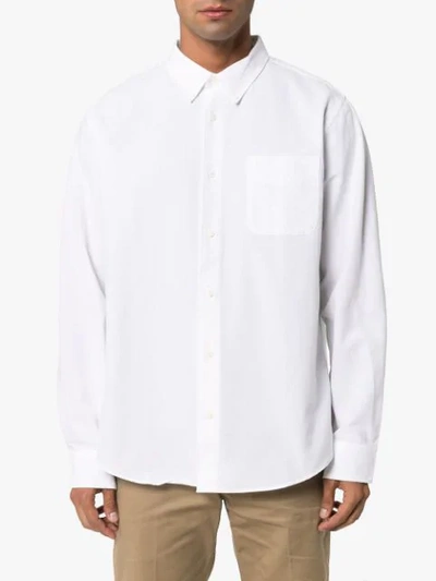 VISVIM ALBACORRE FLAMMA COTTON SHIRT 