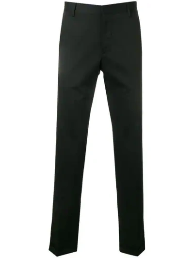 Shop Prada Tailored Trousers - Black
