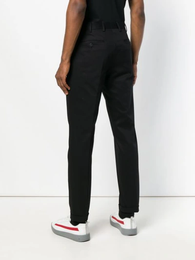 Shop Prada Tailored Trousers - Black