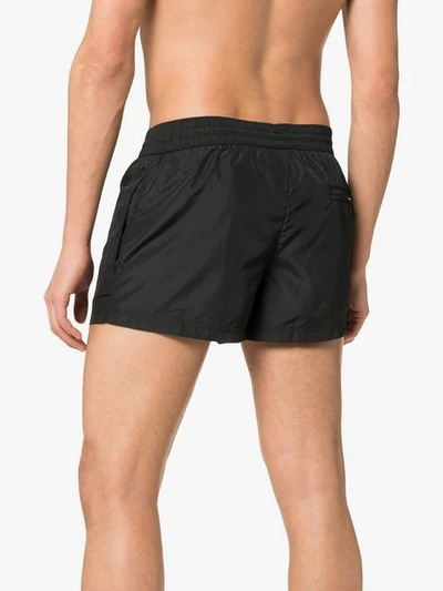 Shop Dolce & Gabbana Logo Swim Shorts - Black