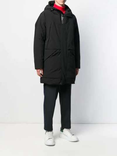Moncler Men's Forster Hooded Parka Coat In Black | ModeSens