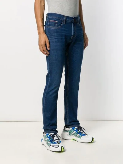 Shop Tommy Hilfiger Slim-fit Jeans In Blue