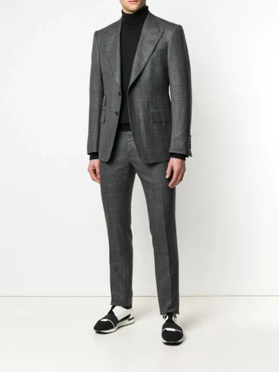 Shop Tom Ford Two-piece Suit In Grey