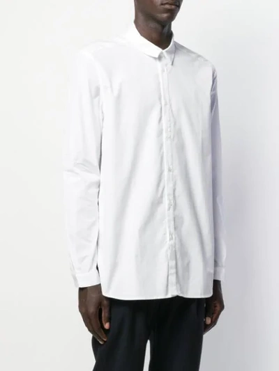 Shop Barena Venezia Pointed Collar Shirt In White