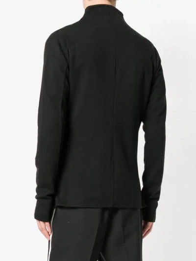 Shop Thom Krom Collarless Jacket - Black